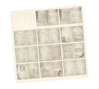 40 Sheets Vintage Manuscript Scrapbook Paper DIY Historical Decorative Craft Paper for Letters Crafts Multipurpose Thick Paper Ideal Holiday (Hztyyier4dy705htuc-13)