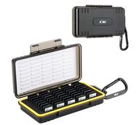 40 Slots Water-Resistant SD NS CFexpress A Memory Card Case Box Storage Holder