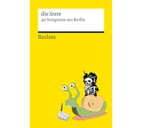 40 Songtexte aus Berlin: die ärzte - Lieder der besten Band der Welt - 14570