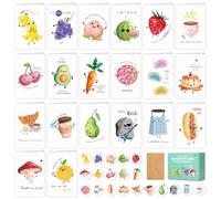 40 Thank You Cards Bulk Cute Fun Pun Blank Notes Cards Assorted for Friends Family Kids Teachers Coworkers Business Gratitude Appreciation Valentine Exchange Holiday
