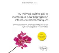 40 thèmes illustrés par le numérique pour l’agrégation interne de mathématiques: Développements, exercices et figures avec Python, Geogebra et LibreOffice