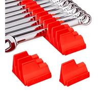 Ernst Manufacturing Wrench Pro - Modular Wrench Organizer for 40 Wrenches (Red)