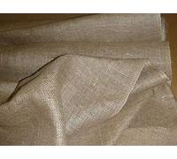 40" wide 10oz 100% Jute Hessian Rough Sacking Fabric Natural - per 3 metres