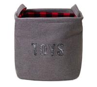 40 Winks Check Print Toy Pet Basket