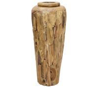 (40 x 100 cm) vidaXL Decoration Vase Centerpiece Pot Decorative Flower Pots Solid Teak Wood