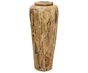 (40 x 100 cm) vidaXL Decoration Vase Centerpiece Pot Decorative Flower Pots Solid Teak Wood