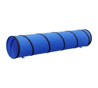 vidaXL Blue Dog Tunnel - Versatile Pet Agility Training Equipment Made of Durable Polyester, Suitable For Various Small Animals