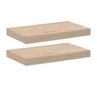 vidaXL Floating Shelves 2 pcs 40x23.5x4 cm Engineered Wood