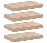 (40 x 23.5 x 4 cm/ 4 pcs) vidaXL Floating Shelves Wall Shelf Display Storage Shelf Rack Engineered Wood