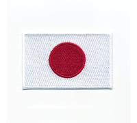 40 x 25 mm Japan flag nihon nippon tokyo patch 0931 A