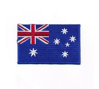 40 x 25 mm K-35 Australia Canberra Melbourne flag/sew-on patch 0967 A