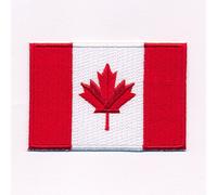 40 x 25 mm Ottawa Canada Flag Canada Flag Sew-On Badge/Iron-On Patch 0636 A