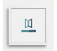 40 x 30cm Picture Frame (400 x 300mm), Wall or Tabletop Display, Shatterproof Styrene Front, White