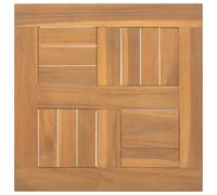vidaXL Square Table Top 40x40x2.5 cm Solid Wood Teak NEW