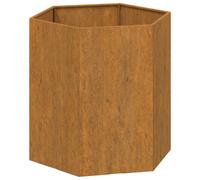 (40 x 40 x 45 cm) vidaXL Planter Garden Raised Bed Outdoor Pot Plant Stand Rusty Corten Steel