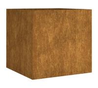 (40 x 41 x 40 cm) vidaXL Planter Garden Raised Bed Plant Pot Flower Box Flower Pot Corten Steel
