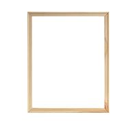 40 x 50 cm Wooden DIY Photo Frame, Brown, Rustic, Vertical, Wall Mount
