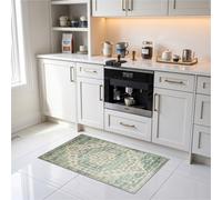 (40 x 60 cm (1 ft 3 in x 1 ft 9 in)- Small Door Mat/Bath Mat, Olive Green Traditional) Extra Large Traditional Rugs Modern Carpet Doormat