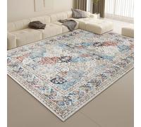(40 x 60 cm- Small Mat For Bath Bathroom/Door Mat for Indoor & Outdoor, COASTAL CASHMERE) Non Slip Rugs Living Room Traditional Soft Carpet Mat