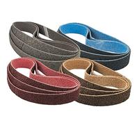 40 x 760 mm Nylon Sanding Belt Non-Woven Abrasive Belt Surface Conditioning Belt Polishing Sanding Granding for Pipe, Curved Surfaces and Handrails (Multicolored)