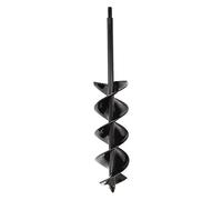 40 x 8cm Garden Planting Earth Auger Metal Spiral Drill Bit Bulb Planter Seedlings Post Hole Digger