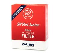 40 x 9mm Charcoal Pipe Filters Vauen dr. Perl Junior