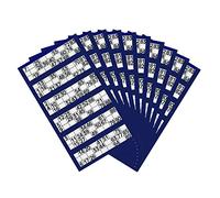 40 X Bingo Book 1-600 | 6 to View Numbered Bingo Tickets Pad | Perfect for Christmas, New Year, Family Games, Party Nights, Office Events & Fun Get Togethers (Royal Blue)