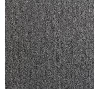 40 Carpet Tiles Anthracite 10m2 Heavy Duty Commercial Retail Office Flooring -