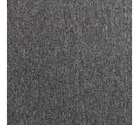 Monstershop 40 X Carpet Tiles Anthracite Grey 10M2