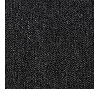 40x 10m2 Carpet Tiles Black Heavy Duty Commercial Office Retail Flooring Square