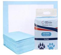 40 x Easy Care Solutions Dog & Puppy Training Pads | 60 x 90 cm | Super Absorbent Large Pet Pads | Leak - Proof Heavy Duty Training Pad | 2 Packs of 20
