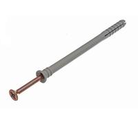 40 x Nylon Hammer in Frame Fixing Masonry Plug & Screw M8 x 120MM