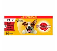 Pedigree Mixed Selection Dog Food - Jelly - Giant Pack 80 x 100g Pouches