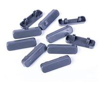 40 x PVC Window Drain Caps Weep Hole Drainage Covers uPVC Double Glazing Grey