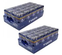 40 x VARTA 9V Alkaline Batteries MN1604 6LR61 PP3 4002