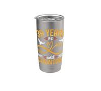 40 Years As Mr and Mrs 1986 2026 Counting 40th Anniversary Stainless Steel Insulated Tumbler