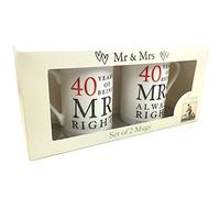 40 Years Mr Right and Mrs Always Right