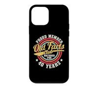40 Years Old Farts Club Retro 40th Birthday Men Dad Funny Case for iPhone 12 mini