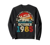 40 Years Old Legend since October 1985 40th Birthday Men Dad Sweatshirt