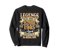 40 Years Old Legend since October 1985 40th Birthday Men Dad Sweatshirt