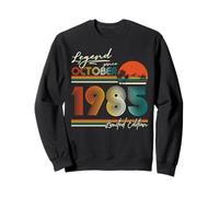 40 Years Old Legend since October 1985 40th Birthday Men Dad Sweatshirt
