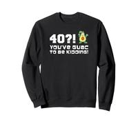 40 You've Guac To be Kidding Cartoon Avocado Veggie Pun Sweatshirt
