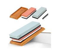 400/1000+3000/8000 Grit Premium Whetstone Cut Sharpening Wet Stone Set