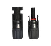400/200/100/10 Pcs Solar Connector PV Plug 1000V DC 30A Connectors Kit for Photovoltaic PV/MC Cable 2.5/4/6mm²(200pcs(100pairs))