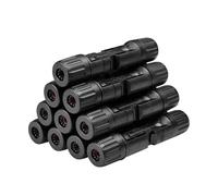 400/200/100/40/20/10 Pcs Photovoltaic Solar Connector Kit 1000V 30A Panel Solor Connectors For PV/MC Cable 2.5/4/6mm2(20Pair and tool T3)