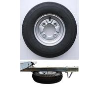 400 4.00 4.80 x 8 Inch Trailer Wheel & Tyre Erde 122, Daxara 107 & Carrier
