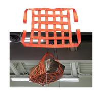 400-4000 Kg Square Heavy-Duty Safety Lifting Net Straps, Polyester Flat Sling Hoisting Net for Construction Rigging & Moving(4m-6613.9lbs-20cm)