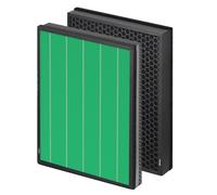 400/400S Replacement Filter for Coway AIRMEGA Max2 400/400S Air Purifier, AP-2015-FP, Max 2 Green True HEPA and Active Carbon Filter Set