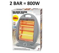 400-800W 2 Heat Settings Hallogen Electric Heater Home Office Trend