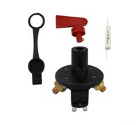 400 Amp Power Master Switch 12-24V Compact Design | 400A continuous current, 12-24V compatibility, prevents drain, secure parking, long-term storage